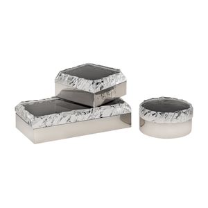 Cogar Box - Round Polished Nickel 4