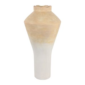 ELDERSHAW WHITE VASE 34 (IN) 4