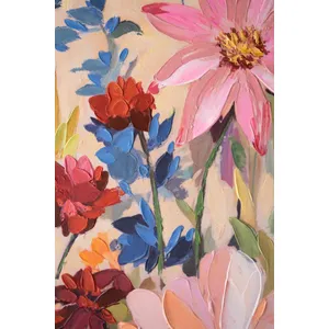 Framed Wild Flowers Painting 7