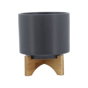 NORMAHAVEN GRAY PLANTER 9 (IN) 1