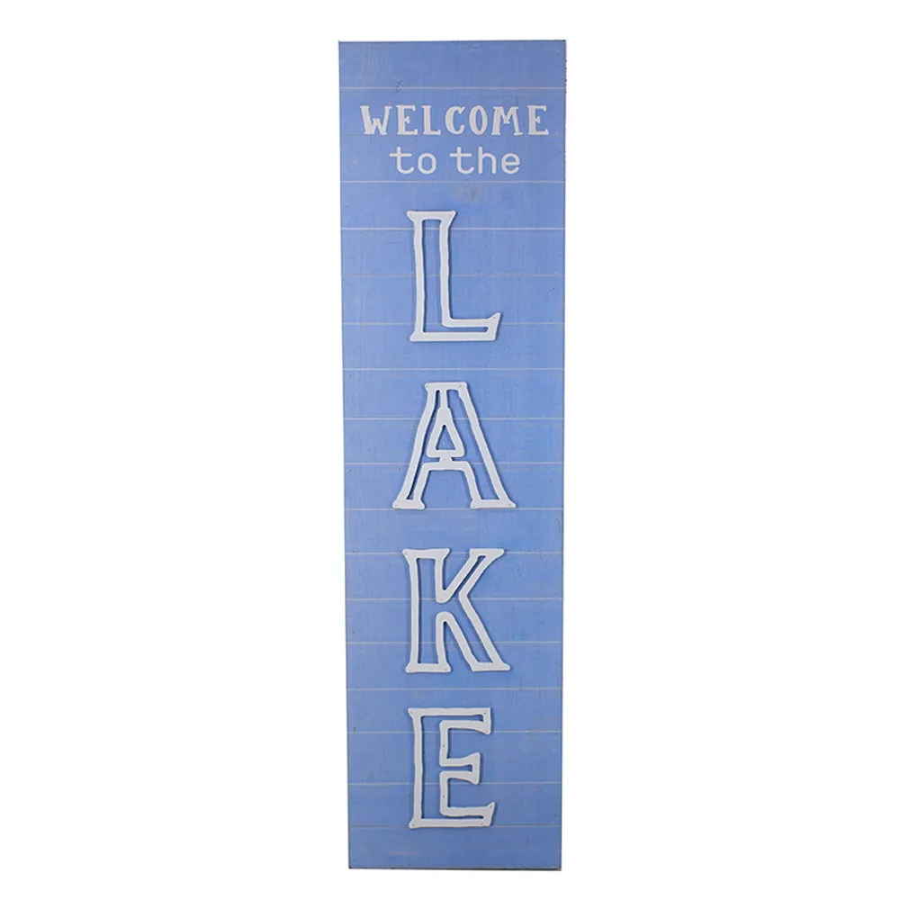 30" WELCOME TO THE LAKE SIGN