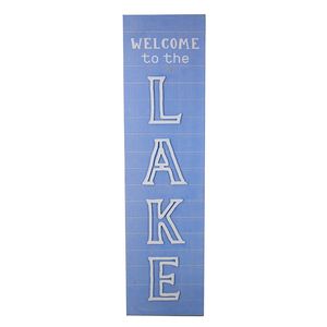 30" WELCOME TO THE LAKE SIGN 1
