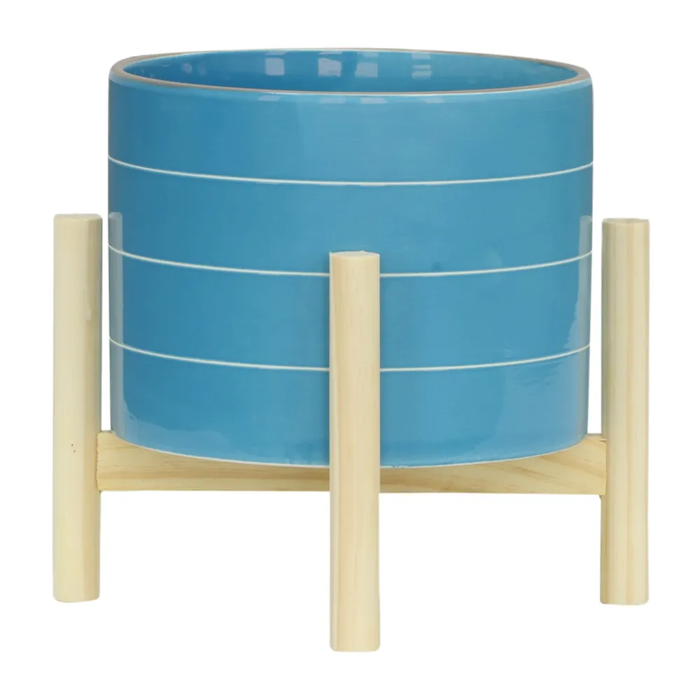 ALDERRUN BLUE PLANTER 9 (IN)