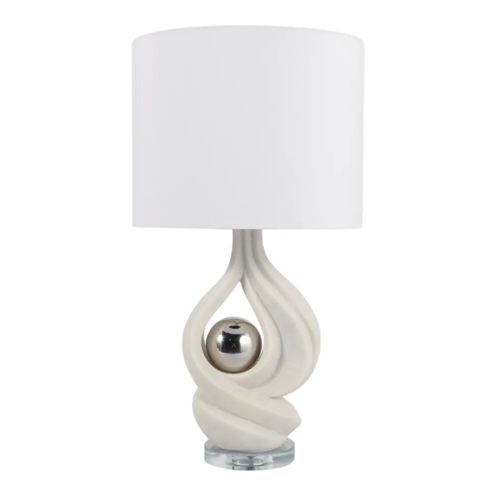 ARMONFORD IVORY LAMP 26 (IN)