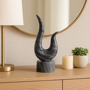 SHERMANWELL GRAY DECOR 12 (IN) 2