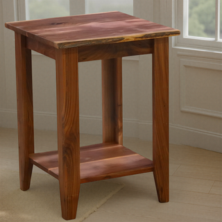 Heartland Walnut Open Nightstand with Shelf