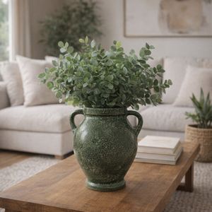 CHILTONLAND GREEN VASE 11 (IN) 2