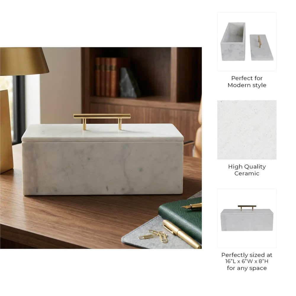 GLOVERGATE WHITE BOX 8 (IN)
