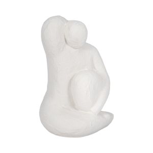 10" RAISED ARM POSING FIGURE, WHITE 3