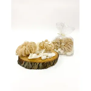 Bleached Coco Rope Pumpkin Mix 1