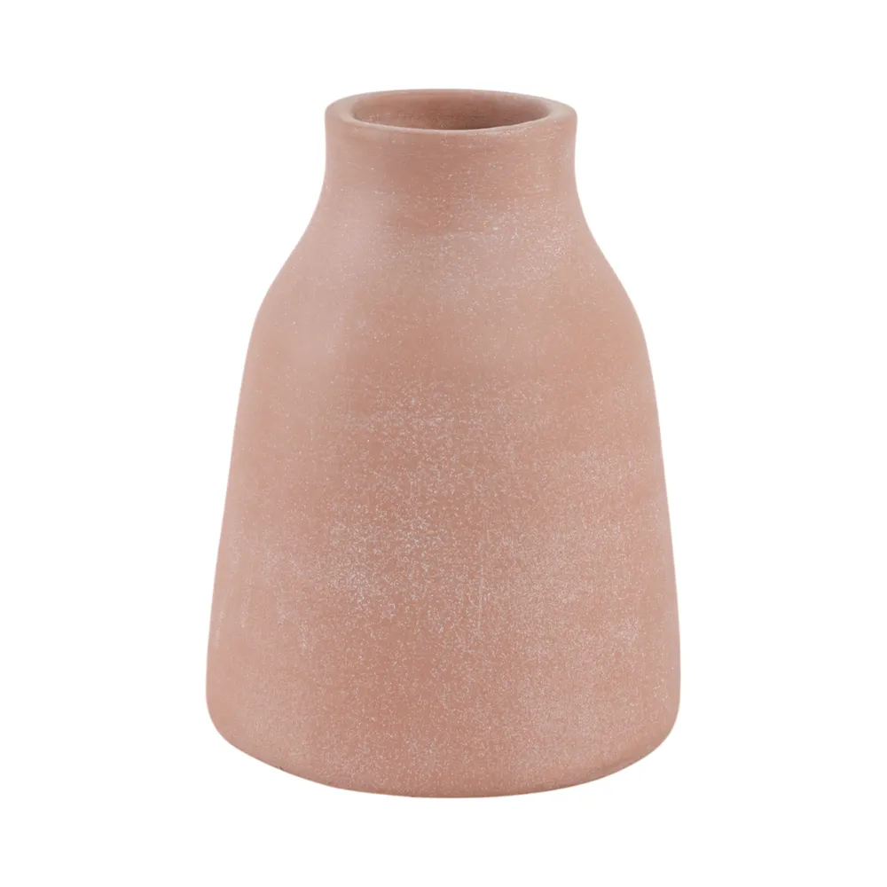 SHERMANCLIFF BROWN VASE 9 (IN)