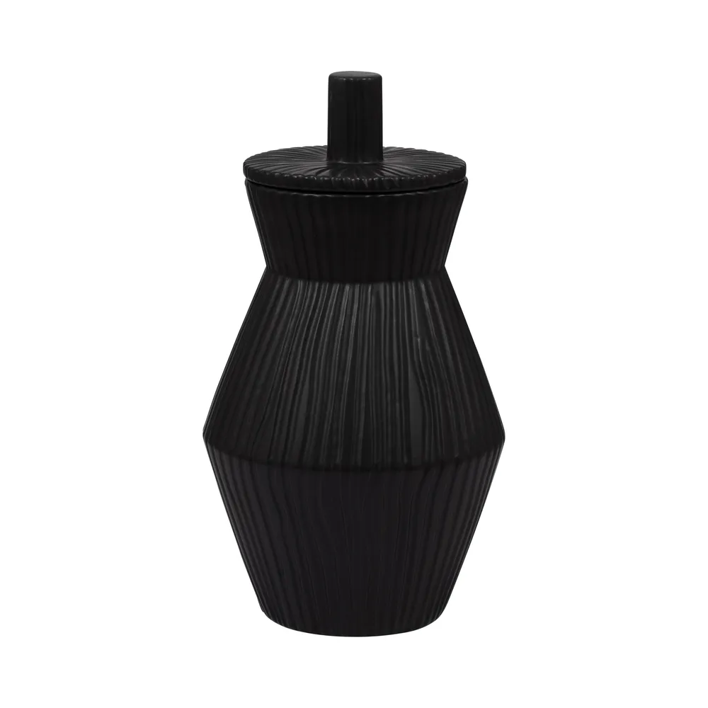 WRENTON BLACK VASE 15 (IN)