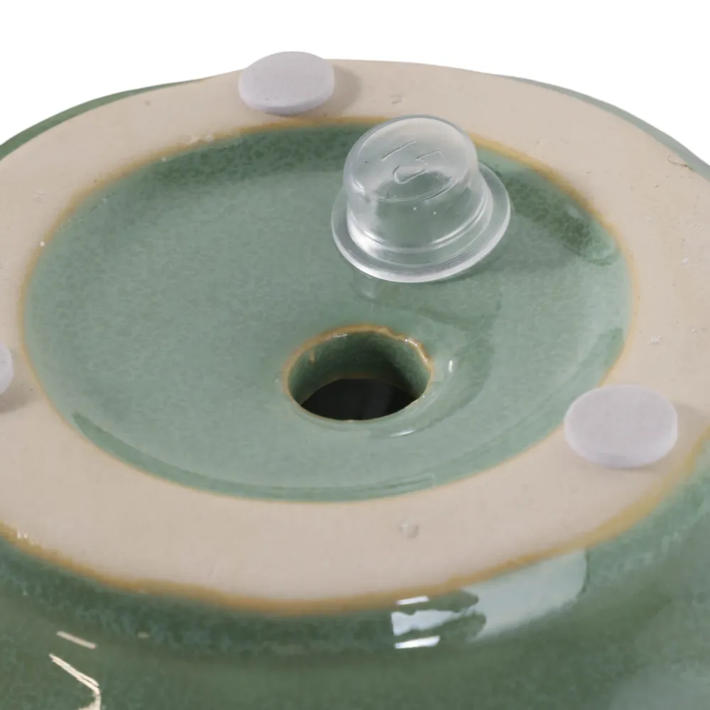 BRADYRIDGE SET OF 2 GREEN PLANTER 7 (IN)