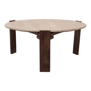 CLINTONOAK BROWN COFFEE TABLE 16 (IN) 1