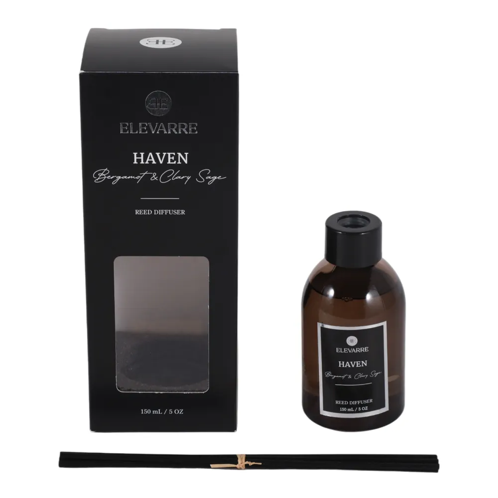 BURTONRUN HAVEN BERGAMONT & CLARY CANDLE 8 (IN)