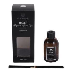 BURTONRUN HAVEN BERGAMONT & CLARY CANDLE 8 (IN) 3