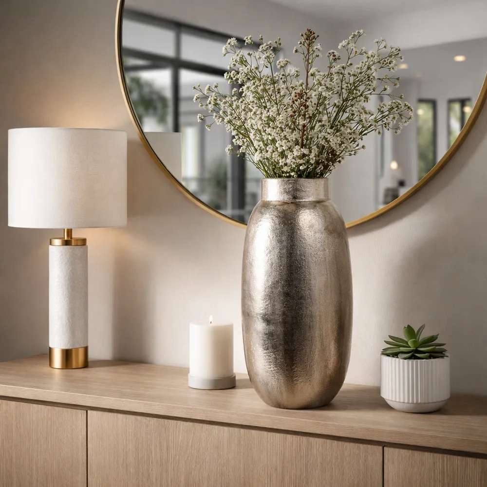 BREWERFORD BRONZE VASE 24 (IN)