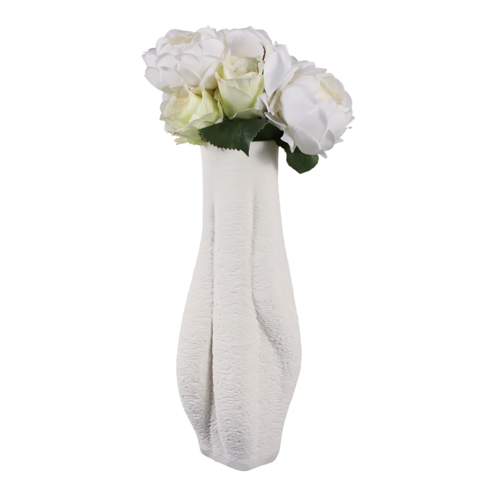 HADFIELDROSE IVORY VASE 16 (IN)