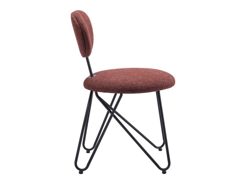 Novi Dining Chair Maroon Brown 3