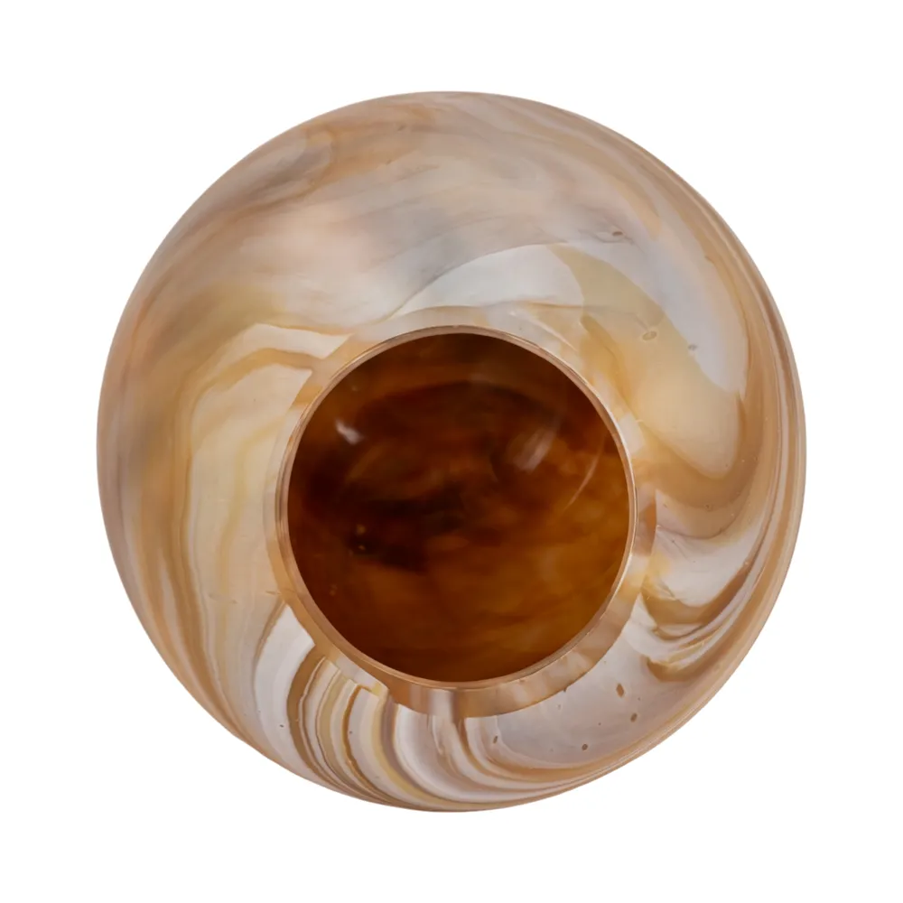 RAEWIND ORANGE GLASS VASE 12 (IN)