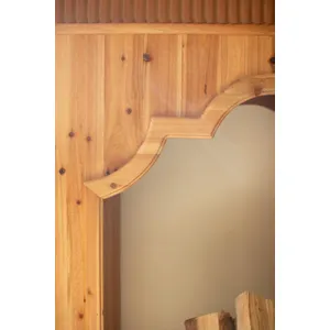 Natural Fir Wood Mantel 3