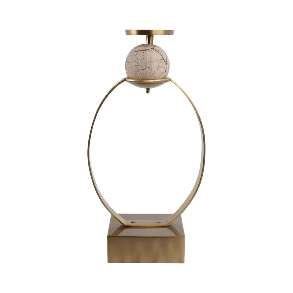 GRAYDONDALE GOLD CANDLE HOLDER 21 (IN)