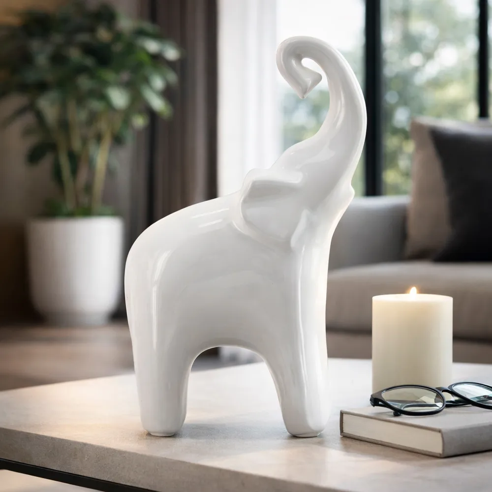 CHAPINROSE WHITE DECOR 11 (IN)