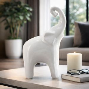 CHAPINROSE WHITE DECOR 11 (IN) 8