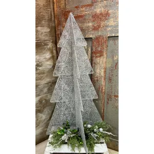 Silver Wire 3D tree 40in 1