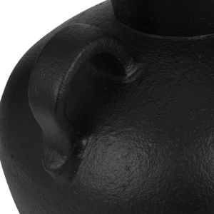BURTONHOLM BLACK VASE 16 (IN) 6