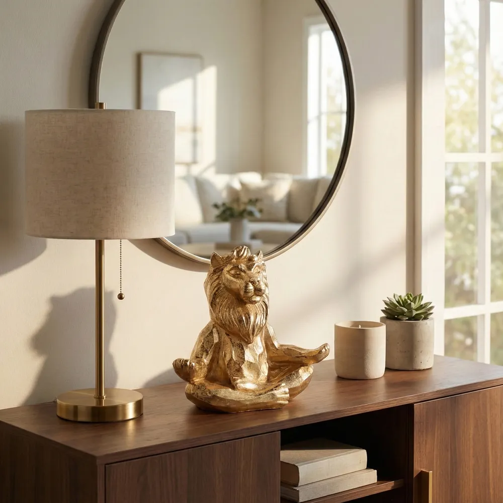 HOLDENPARK GOLD DECOR 7 (IN)