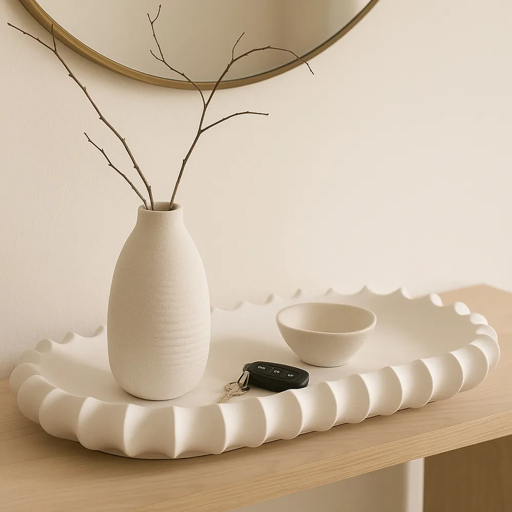 EMMONSVALE IVORY TRAY 3 (IN)