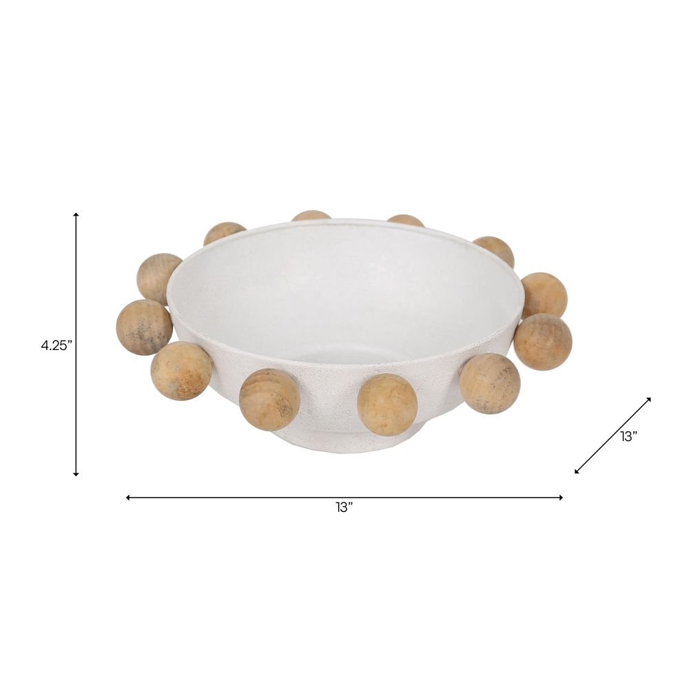 BAXTERLAND WHITE BOWL 5 (IN)