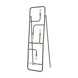 Think Tank 64'' High 5-Light Floor Lamp - Black 5