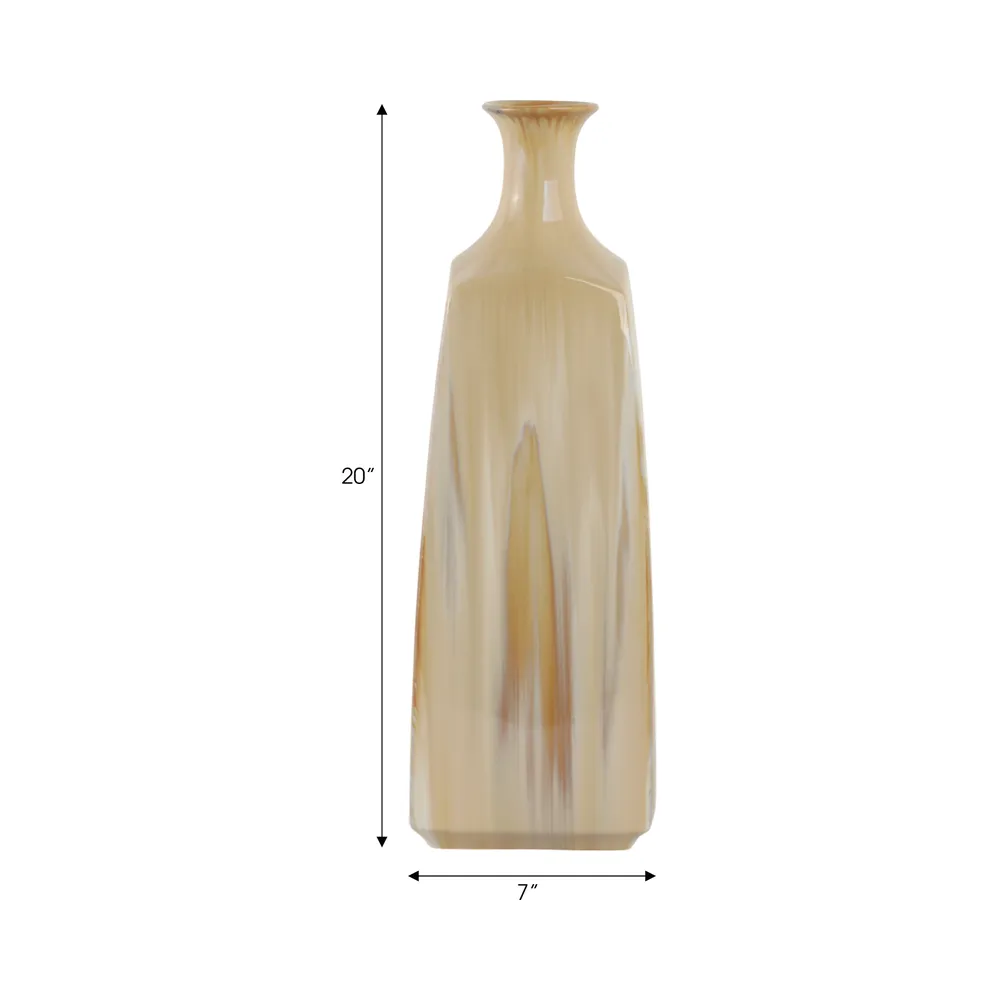 FLORAWELL TAN VASE 20 (IN)