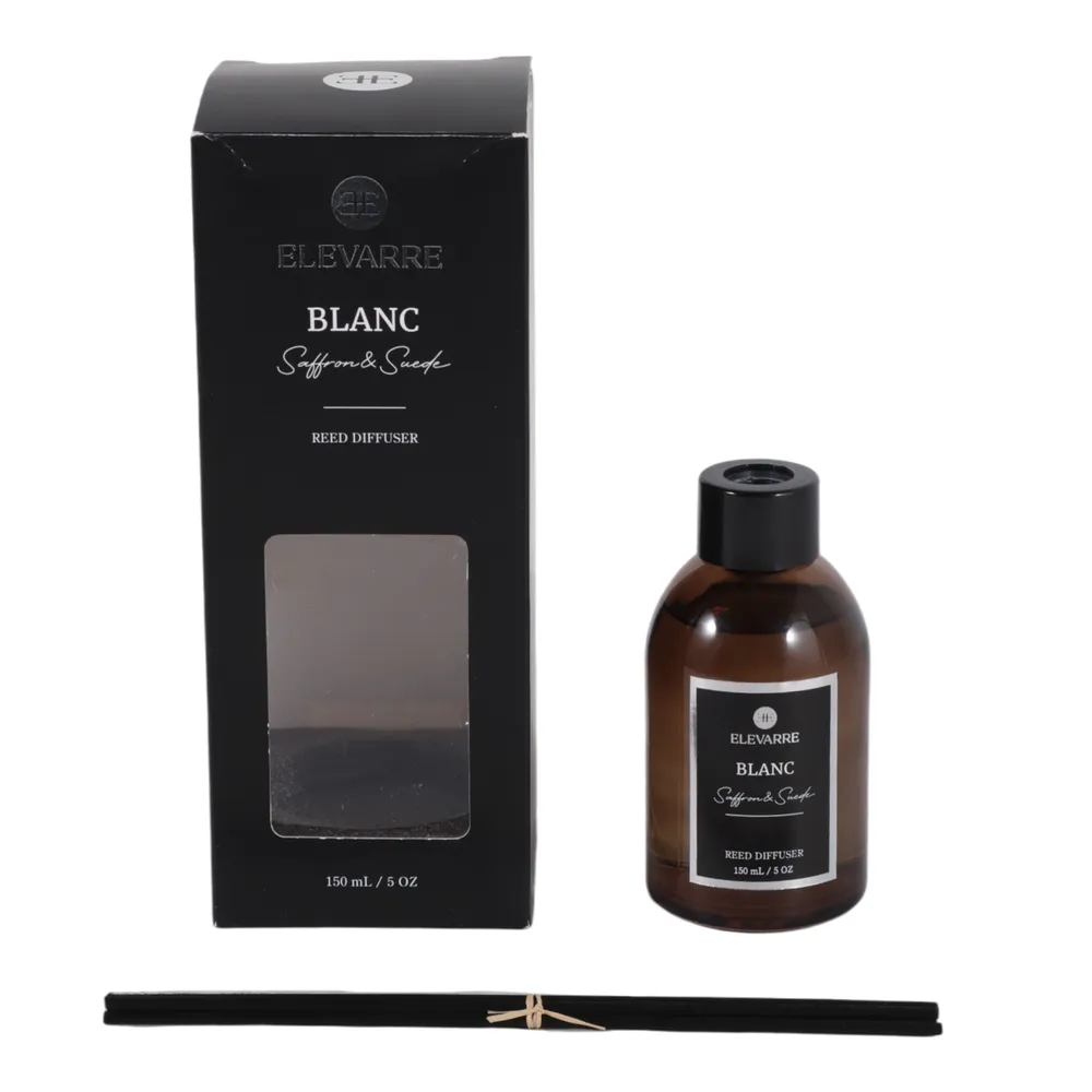 BURTONRUN BLANC SAFFRON & SUEDE CANDLE 8 (IN)