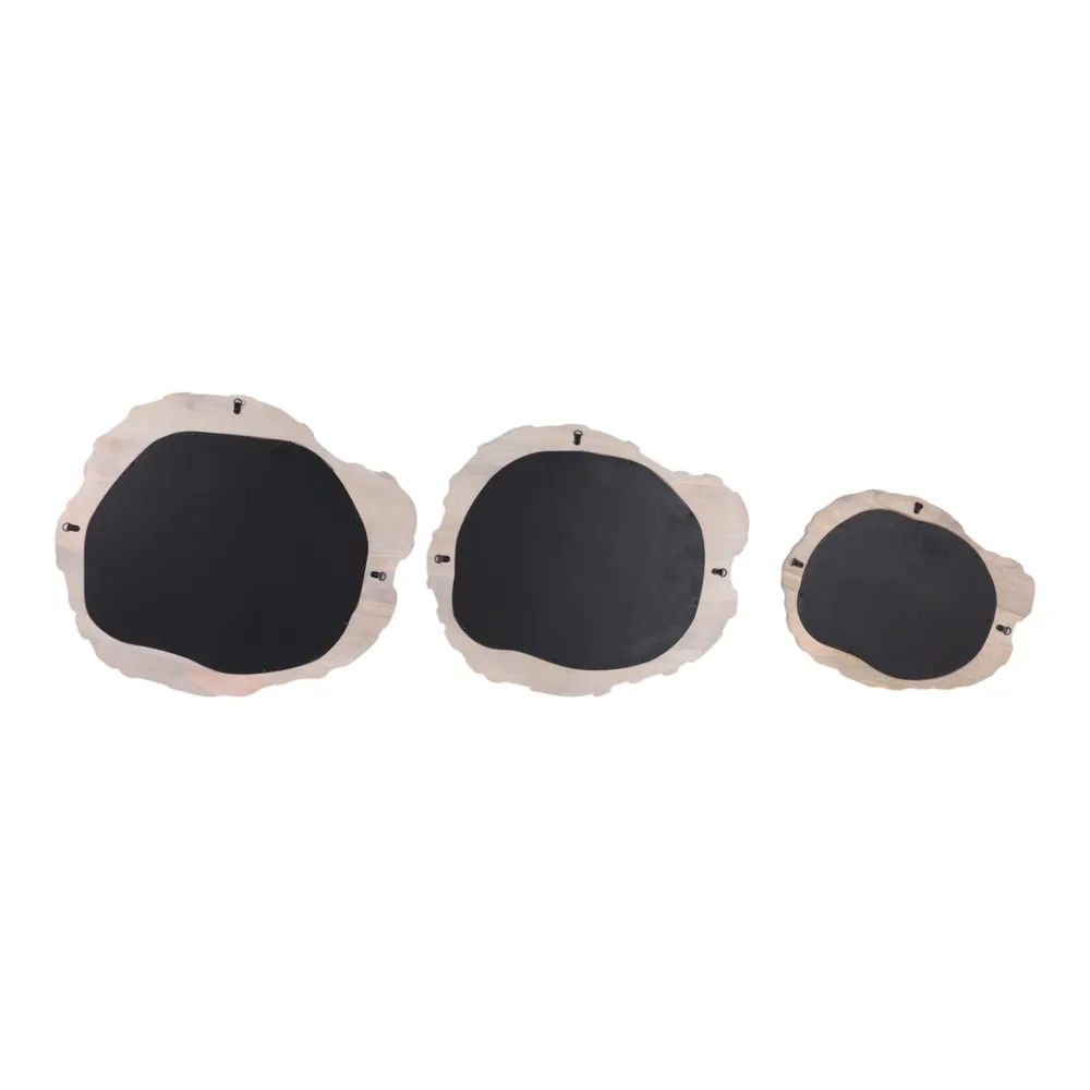 ELLERYRIDGE SET OF 3 BROWN MIRRORS 24 (IN)