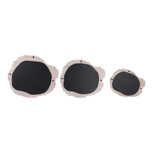 ELLERYRIDGE SET OF 3 BROWN MIRRORS 24 (IN) 7