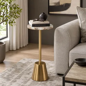 FENTONFORD GOLD ACCENT TABLE 25 (IN) 11