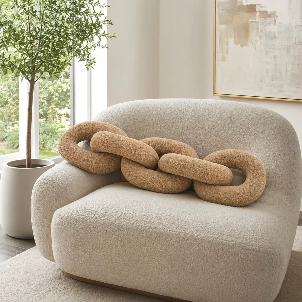 ROSESIDE BROWN PILLOW 4 (IN)