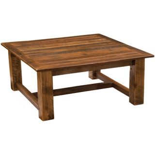 Barnwood Square Coffee Table - 42-inch - Standard