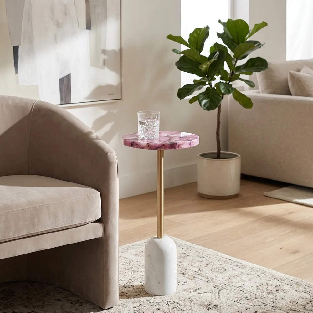 FINNPORT PINK TABLE 24 (IN)