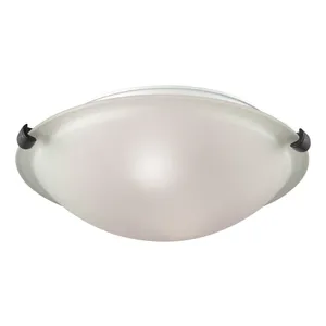 Sunglow 13'' Wide 2-Light Flush Mount - Brushed Nickel 1