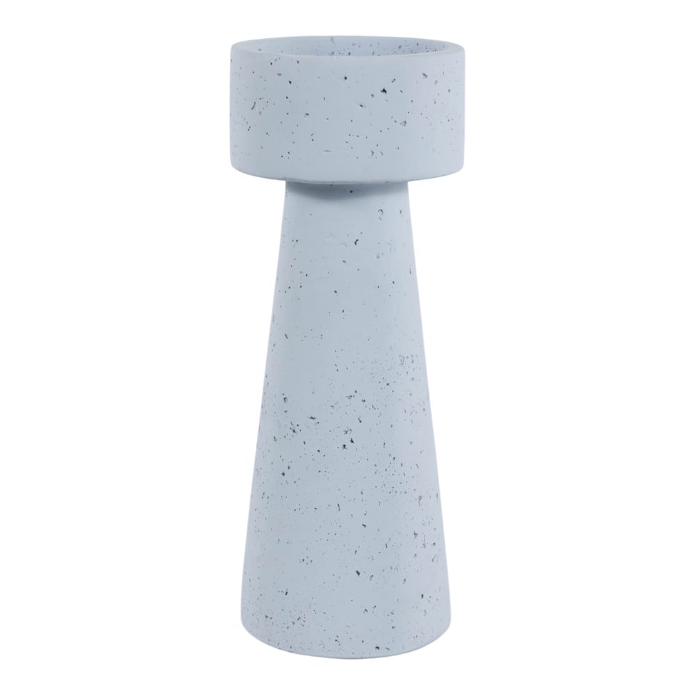 CARLIN BLUE CANDLE HOLDER 12 (IN)