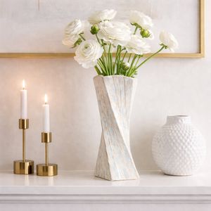 GREYSONCROSS BROWN VASE 14 (IN) 12