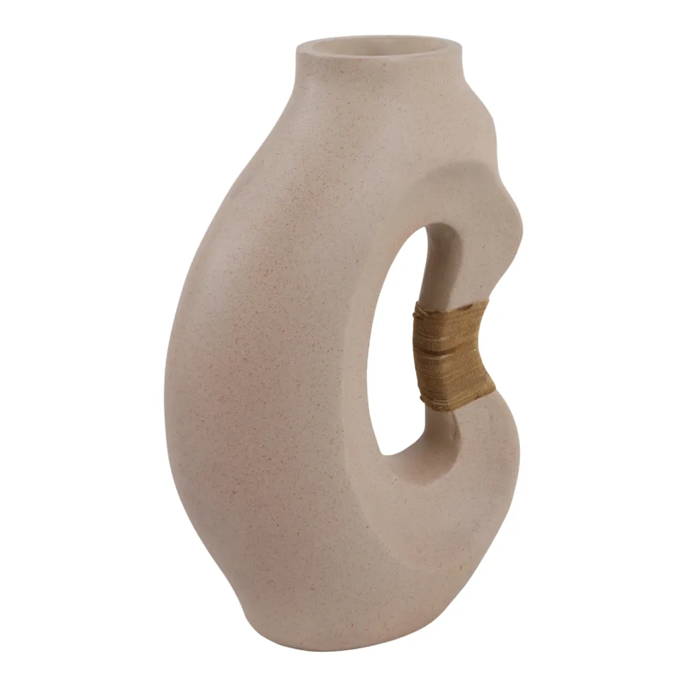 FINTONMOOR TAN VASE 16 (IN)