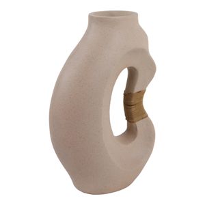 FINTONMOOR TAN VASE 16 (IN) 4