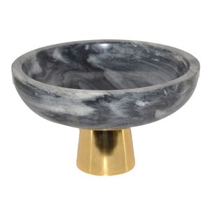 CARVERROSE GRAY BOWL 8 (IN) 1