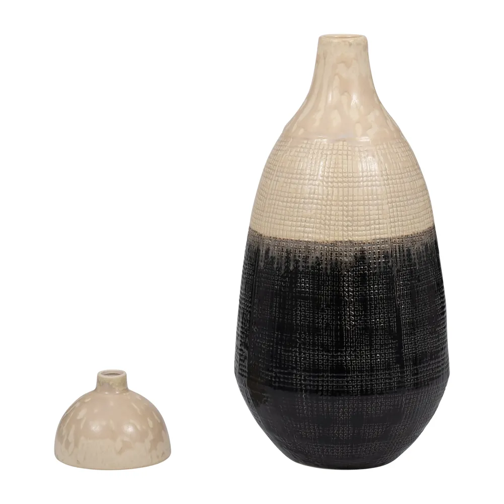 JANERUN IVORY VASE 18 (IN)