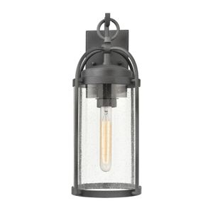 Catalonia 17.5'' High 1-Light Outdoor Sconce - Distressed Zinc 1